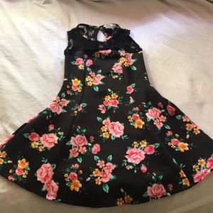 Floral female child blouse